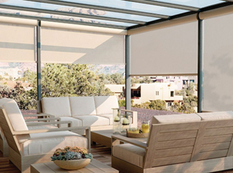 exterior solar shades 1 - America's Carpet Barn